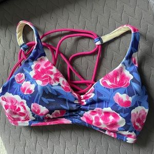 Blogilates Popflex Sportsbra Floral Print